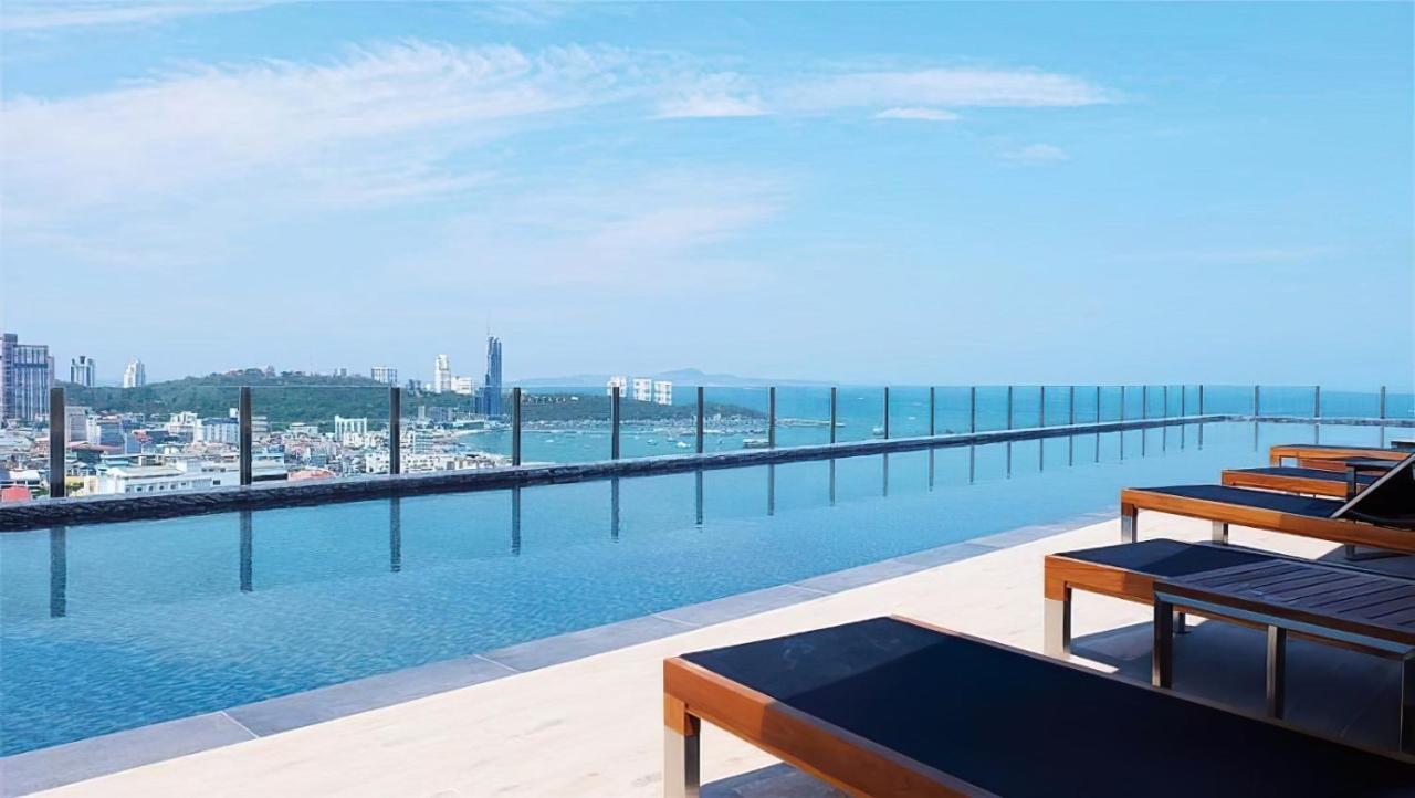 Great Location With Infinity Pool -Central Pattaya Apartment Exterior photo